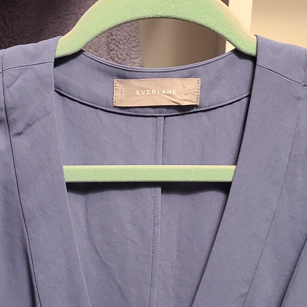 Everlane Japanese GoWeave Sleeveless Wrap Dress